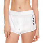 Hurley 3" Swim Board Shorts for Women, Swim Shorts Women, Swimming Shorts for Women, Summer Shorts with Pockets, White, Large