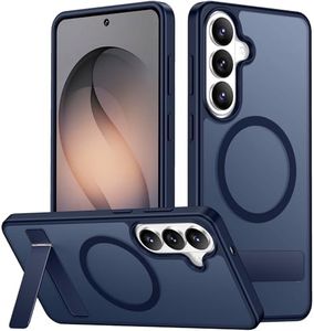 SPIDERCASE Magnetic for Samsung Galaxy S26 Case, [3 Stand Ways][ Military Grade Drop Protection] with Invisible Stand Shockproof Slim Case for Samsung Galaxy S26 6.3 inch, Blue