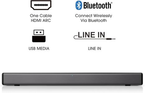 Hisense HS214 Soundbar – 2.1 Channel All-in-One Home Audio