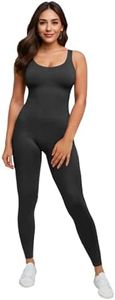 speerise Unitard Bodysuit for Women Dance Unitard for Womens Adult Spandex Bodysuit Costume, Black, S