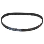 sourcing map 162XL 037 Timing Belt 81 Teeth Rubber Geared Cogged Belt, 0.37" Width, 0.20" Pitch Industrial Drive Belt