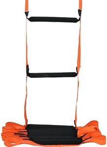 9.8ft Fire Escape Ladder, Emergency Safety Rope Ladder for Windows, Balconies, or Treehouses, Reusable and Easy to Deploy