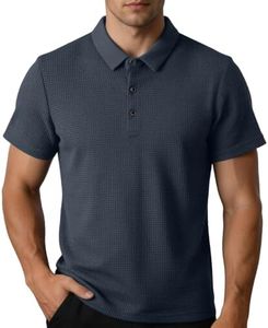 Breeze Shirts for Men,Beer Belly Shirts for Men Short Sleeve Lightweight Breathable Collared Mens Golf Shirt Stretchy Summer Clothes,Office,Work,Tennis,Vacation Outfits,Beachwear,Casual Everyday Wear