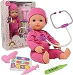 Interactive 16” Baby Doll Toy Docto