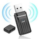 WONLINK USB Bluetooth Adapter for PC, AX900M WiFi 6 Adapter BT5.3 USB WiFi Dongle Dual Band 5G/2.4G Wireless Network Adapter for Desktop Laptop, Supports Windows 11/10, WPA3, Mini Size