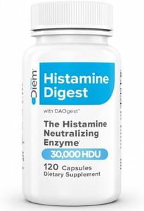 Omne Diem Histamine Digest DAO 30,000 HDU - 120 Caps - Histamine Neutralizing Enzyme - Relieve Histamine Intolerance with Diamine Oxidase