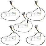 AZDelivery 5 x 6 Pin Programmer Electrical Tool SPI OLED Module Module Test Tool PCB Test Fixture 1 * 6P Gold-plated Probe Used to Test Module Board Upload Code for Arduino
