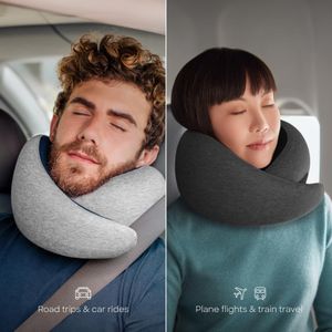 Ostrichpillow Go Travel Neck Pillow – Ergonomic Memory Foam Support