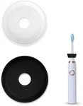 Koettco The Drip Dodger Electric Toothbrush Drip Guard (Pack of 2) – Adjustable Silicone Ring to Keep Charging Base Clean – Fits Oral-B, Sonicare & More – Dishwasher-Safe - Stops Paste & Water Mess