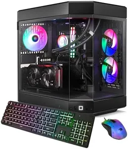 iBUYPOWER Y60 Black Gaming PC Computer Desktop Y60BA9N47TS03 (AMD Ryzen 9 7900X, NVIDIA GeForce RTX 4070 Ti Super 16GB, 32GB DDR5 RGB 5200MHz (16x2), 2TB NVMe, WiFi Ready, Windows 11 Home Advanced)