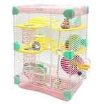 PINVNBY Portable Hamster Cage Large