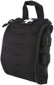 WYNEX First Aid EMT Bags, Tactical IFAK Medical Molle Pouch Military Utility Med Emergency EDC Pouches Outdoor Survival Kit Suit for Tactical Waist Belt Pack 1000 Nylon