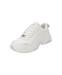 Puma Womens Cilia Mode Lux Warm White-Island Pink-White Sneaker - 5 UK (39782402)