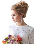 DODOING 2PCS Updo Hairpiece Messy Hair Bun Extensions Chignons Hair Hair Scrunchie Scrunchy