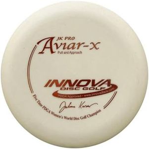 INNOVA JK Pro Aviar-X Disc Golf Putter, 160-165g, Right Handed, Regular Flex, 45 Degrees Loft, 60-62 Lie Angle, Unisex, Beginner