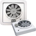 HENG’S INDUSTRIES Vortex I White Single Speed 12V 12 Volt RV Camper Motorhome Ceiling Vent Fan Replacement Upgrade KIT Model 90043-CR