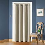 ChrisDowa Blackout Door Curtains fo