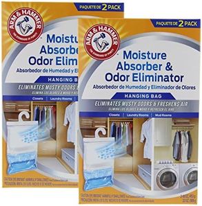 Arm & Hammer Moisture Absorber & Odor Eliminator 453g Hanging Bag, 2 Pack (4 Bags Total)