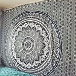 Popular Handicrafts Tapestries Hippie Mandala Tapestry Hippie Mandala Wall Hanging Tapestries Wall Tapestries Mandala Tapestries Tapestry Wall Hanging Ombre Tapestries Boho Tapestries Black Grey