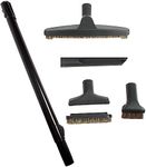 Cen-Tec Systems 93796 Premium Vacuum Attachment Kit with Telescoping Wand, Black