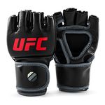 UFC MMA 5oz Sparring Gloves, Color- Black, Size- S/M