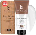 Face Tanner - USA Made with Natural & Organic Ingredients, Face Self Tanning Lotion, Non Toxic Self Tanner for Face, Gradual Tanning Lotion, Sunless Tanning Lotion for Fake Tan for Women & Men