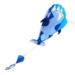 Lixada 3D Kite Huge Frameless Soft Parafoil Giant Whale Flying Kite