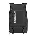 Wenger XC Wynd Travel Laptop Backpack – 16” Backpack with Laptop Compartment and Headphone Pocket, 28L Business Backpack, Wet Pockets, 50cm, Black