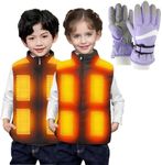 Childrens Heated Gilet with Gloves 
