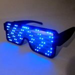 Animated Light Up LED Rave Glasses with Smartphone Control