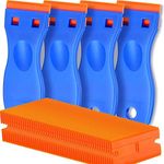 4 Pcs Plastic Razor Blade Scraper a