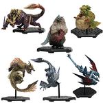 Capcom Figure Builder Monster Hunter Standard Model Plus The Best Vol. 19, 20, 21, Box Product, 6 Types, 6 Pieces, Bonus Parts, PVC ABS