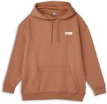 PUMA Essentials Relaxed Women's Fleece Hoodie Brown X-Small