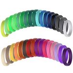 Aubeco 3D Pen PLA Filament, 33 Bright Colors, 1.75mm Filament for 3D Pen, Pla Filament Refills, 3D Replacement Pen Refills, Each Color 10feet, Total 330 Feet, 3 Glow in The Dark