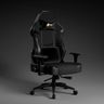 Green Soul Monster Ultimate Series S | Multi-Functional Ergonomic Gaming & Office Chair| Premium Spandex & PU Leather Fabric | Adjustable Neck & Lumbar Pillow | 4D Adjustable Armrests (Full Black)
