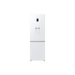 Samsung 4 Series Frost Free Classic Fridge Freezer, with Non Plumbed Water Dispenser, Wine Shelf and Big Door Bins, SpaceMax and All Around Cooling Technologies, White, RB34C652DWW/EU