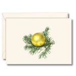 Earth Sky + Water - Golden Ornament Notecard Set - 8 Blank Cards with Envelopes