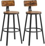 VASAGLE Bar Stools Set of 2, Kitche