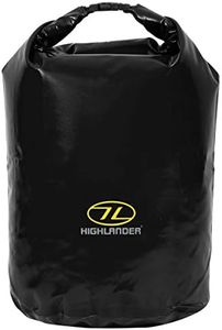 Waterproof PVC Bag 15L 29L - Black, Medium