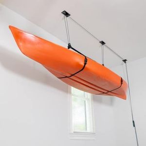 Teal Triangle Elite Kayak Pulley System, 150 lbs Ceiling Hoist, Kayaks, Canoes, and Paddleboards