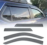 TECHPICCO Tape-On Side Window Deflectors for Pilot 2023-2025, Window Rain Guards Window Visor Rain Guards Vent Guard Shade Deflectors Compatible with Honda Pilot Accessories All-Weather Protection