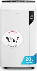 Pro Breeze 20L Dehumidifier – High Capacity Moisture Removal