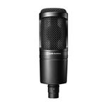 Audio-Technica AT2020 Cardioid Condenser Studio XLR Microphone, Ideal for Project/Home Studio Applications