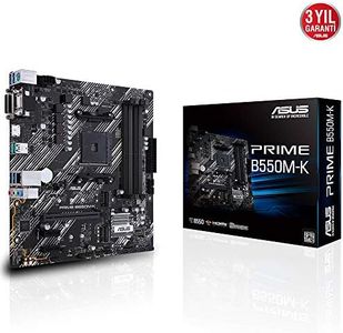 ASUS PRIME AMD B550M-K (Ryzen AM4) Micro ATX Motherboard