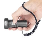 ThruNite LED Flashlight Rechargeable, Catapult Mini 598 Meters Long Throw, High 680 Lumens Searchlight for Law Enforcement, Search and Rescue, Emergency Signaling, and Land Management - Metal Grey CW