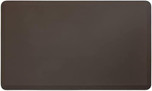 NewLife by GelPro Professional Grade Anti-Fatigue Kitchen & Office Comfort Bio-Foam Mat with Non-Slip Bottom for Health & Wellness, 36X60, Earth