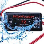 Stop-Alert WigWagger 72 Electronic Wig Wag Alternating Flasher Relay - Waterproof Universal Emergency Police Ambulance Car Controller LED Strobe Light Box Kit- Compatible 12-24V