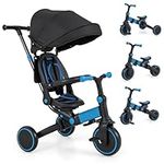 BABY JOY Kids Tricycle, 8-in-1 Todd