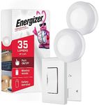 Energizer LED Puck Lights, Wall Swi