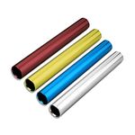 XMWangzi Aluminum Track Field Relay Batons, Race Equipments for Running Race Team, Suitable for Outdoor Sports Practice Athlete, Corrosion Resistant High Strength Smooth Surface